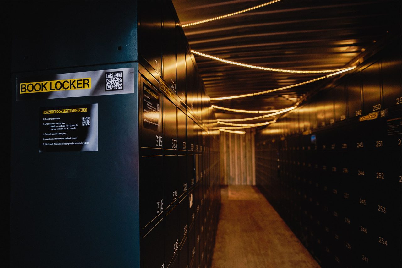 Book your locker at Poolen now